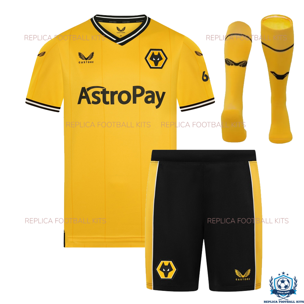 Wolves Home Adult Football Kit