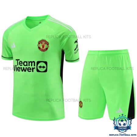 Man Utd Goalkeeper Training Adult Replica Kit