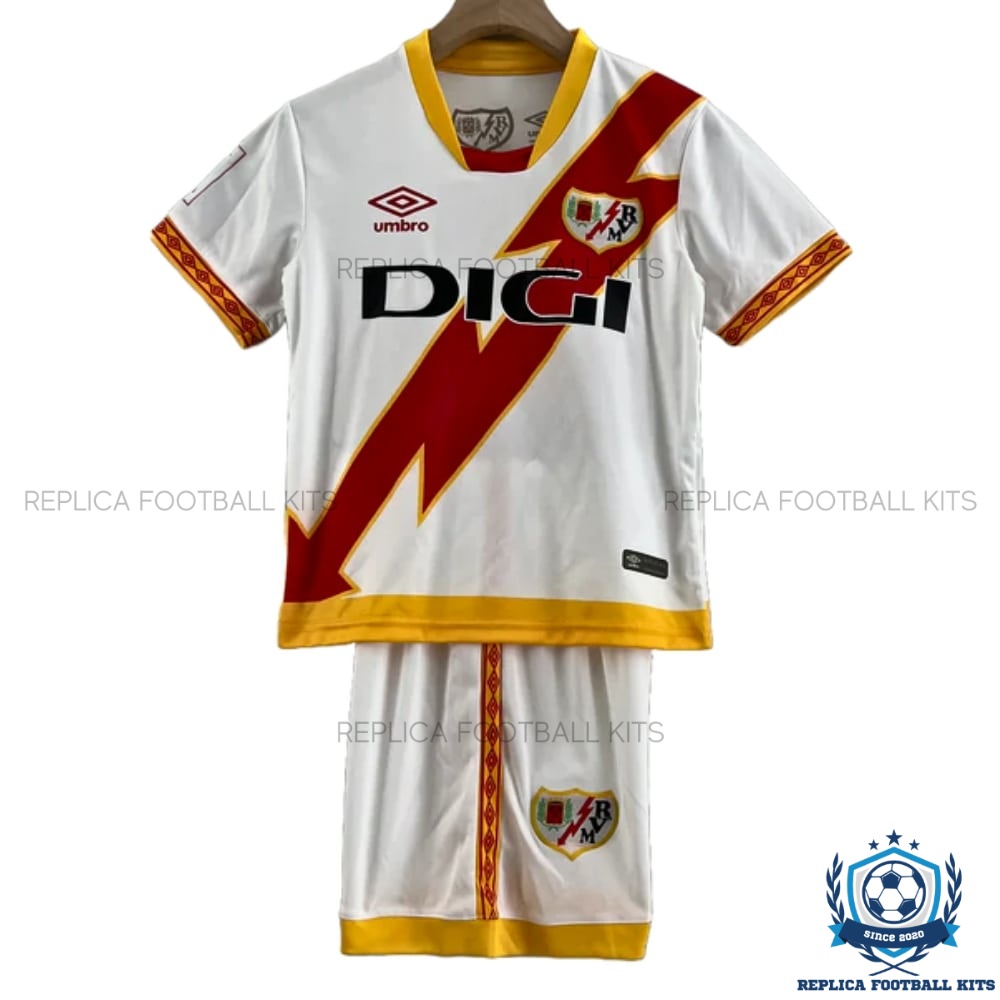 Rayo Vallecano Home Kid Replica Football Kits 23/24