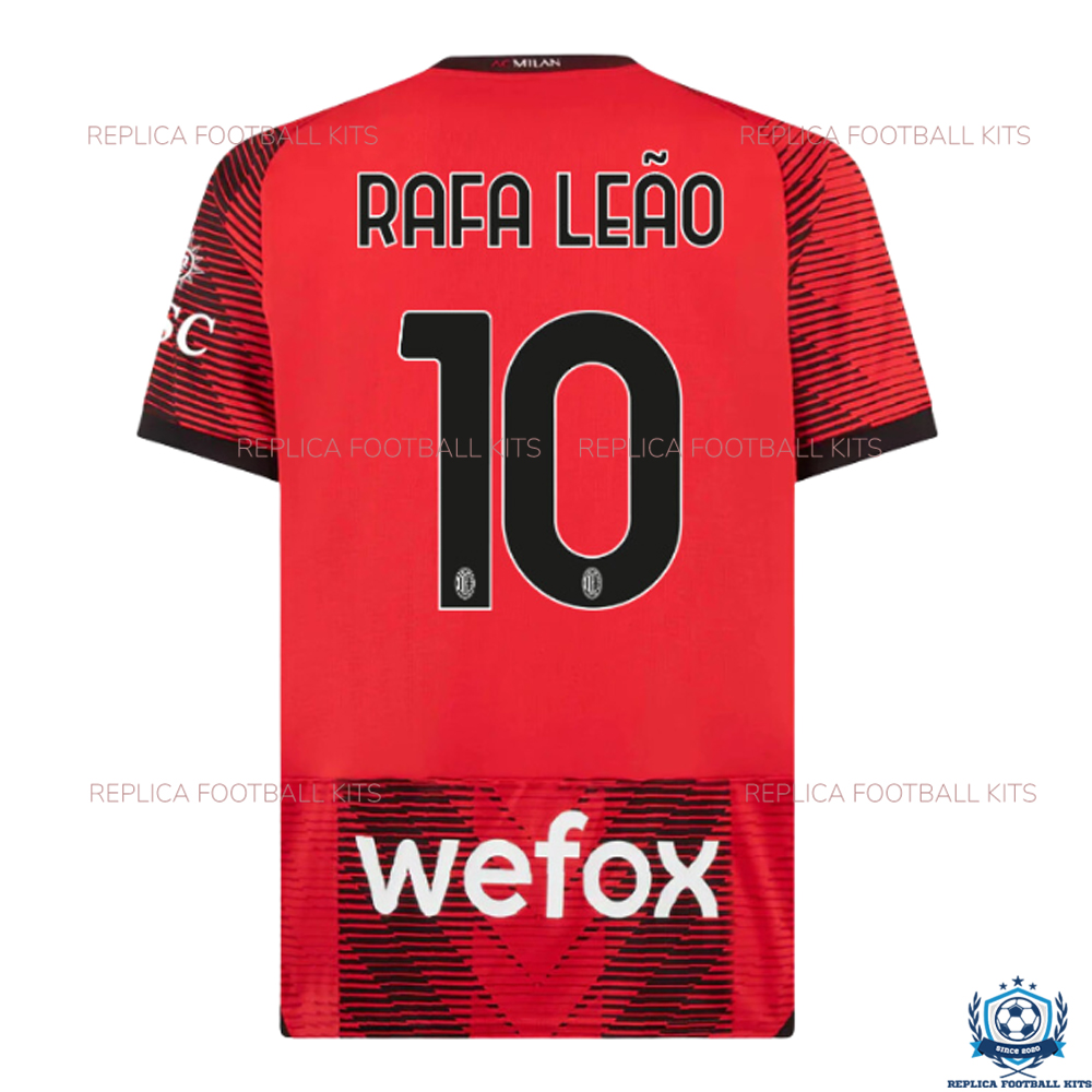 AC Milan Home Replica Shirt RAFA LEÃO 10