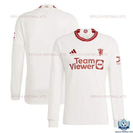 Man United Third Men Shirt Long Sleeve