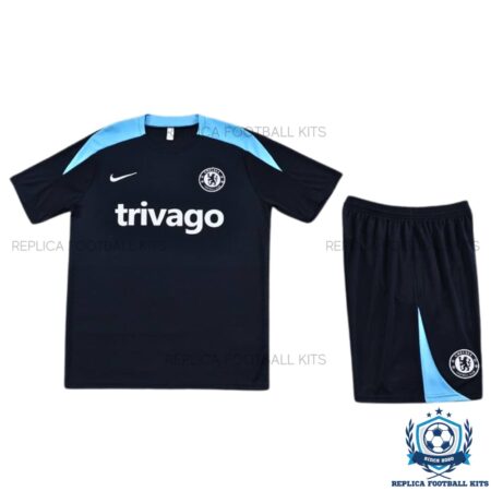 Chelsea Dark Blue Training Kid Replica Kit 23/24