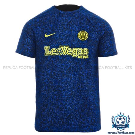 Inter Milan Navy Pre Match Men Replica Shirt