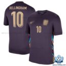 England Away Men Replica Shirt 2024 BELLINGHAM 10 - overview