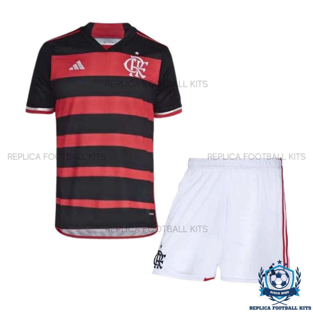 Flamengo Home Kid Replica Kits 24/25 - Front View