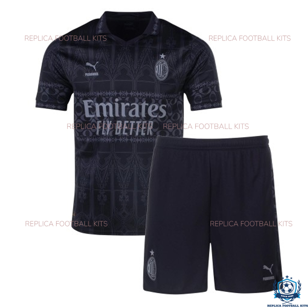 AC Milan X Pleasures Kids Replica Kit