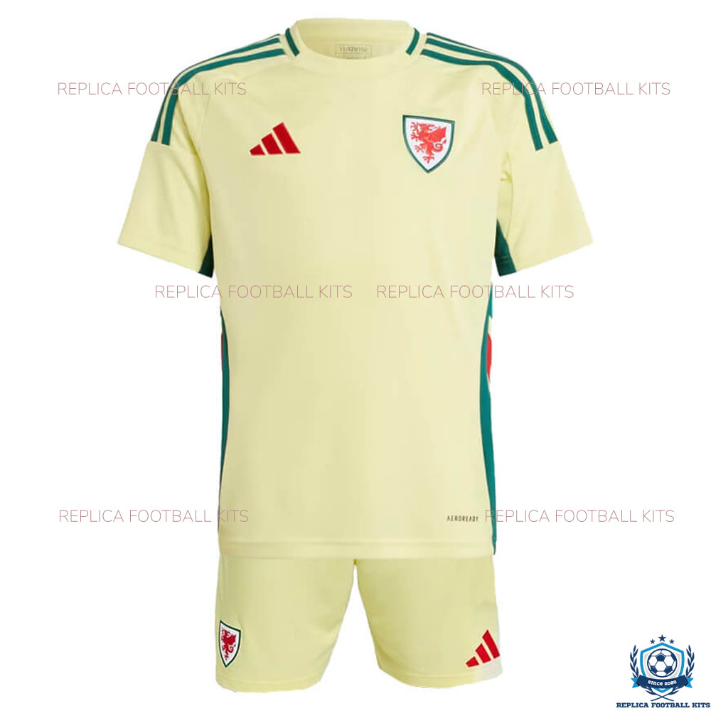 Wales Away Kid Replica Kits 2024