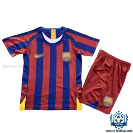 Barcelona Home Kids Replica Kit 2005/06
