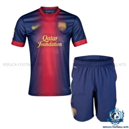 Barcelona Home Kids Replica Kit 2012/13 - Front View
