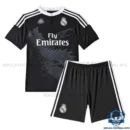 Retro Real Madrid Third Kids Replica Football Kit 2014/15 - Front View