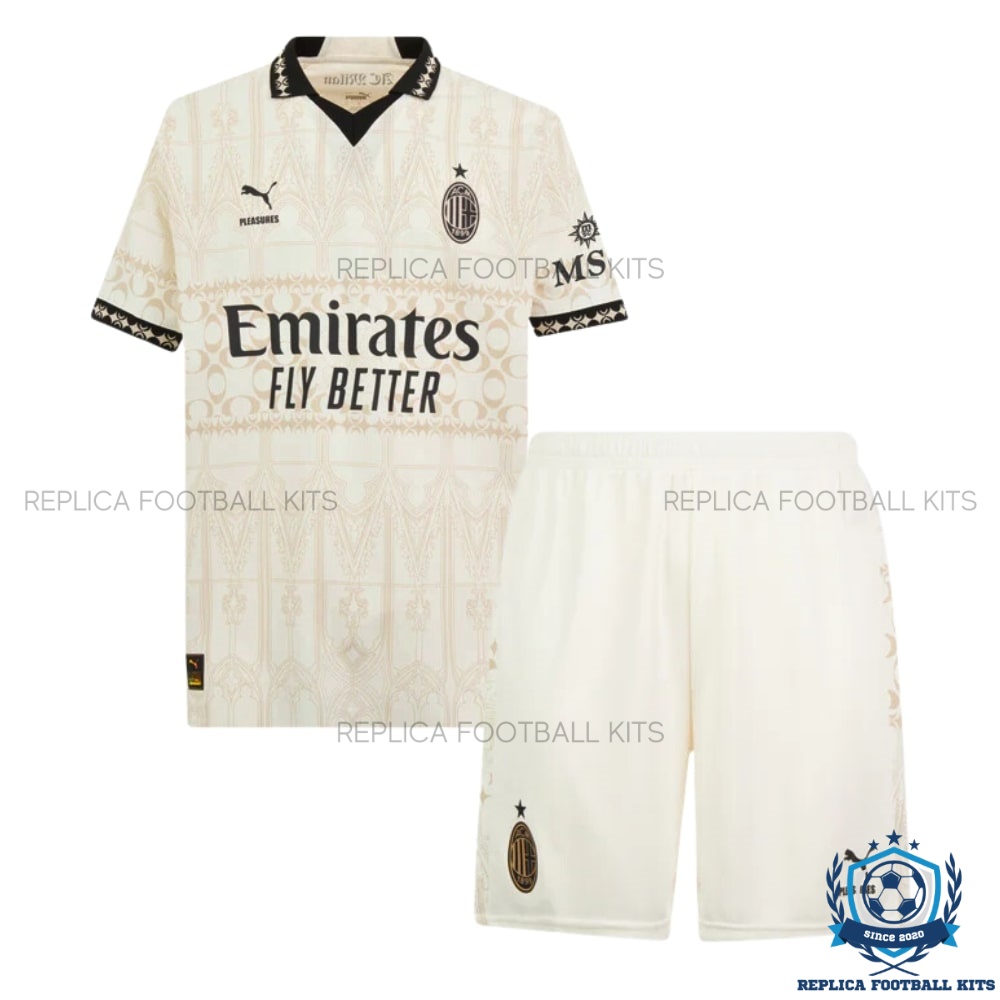 AC Milan Fourth Light Kids Replica Kit