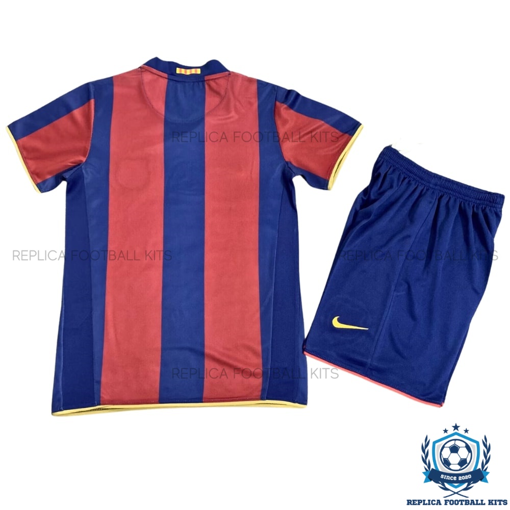 Barcelona Home Kids Replica Kit 2007/08