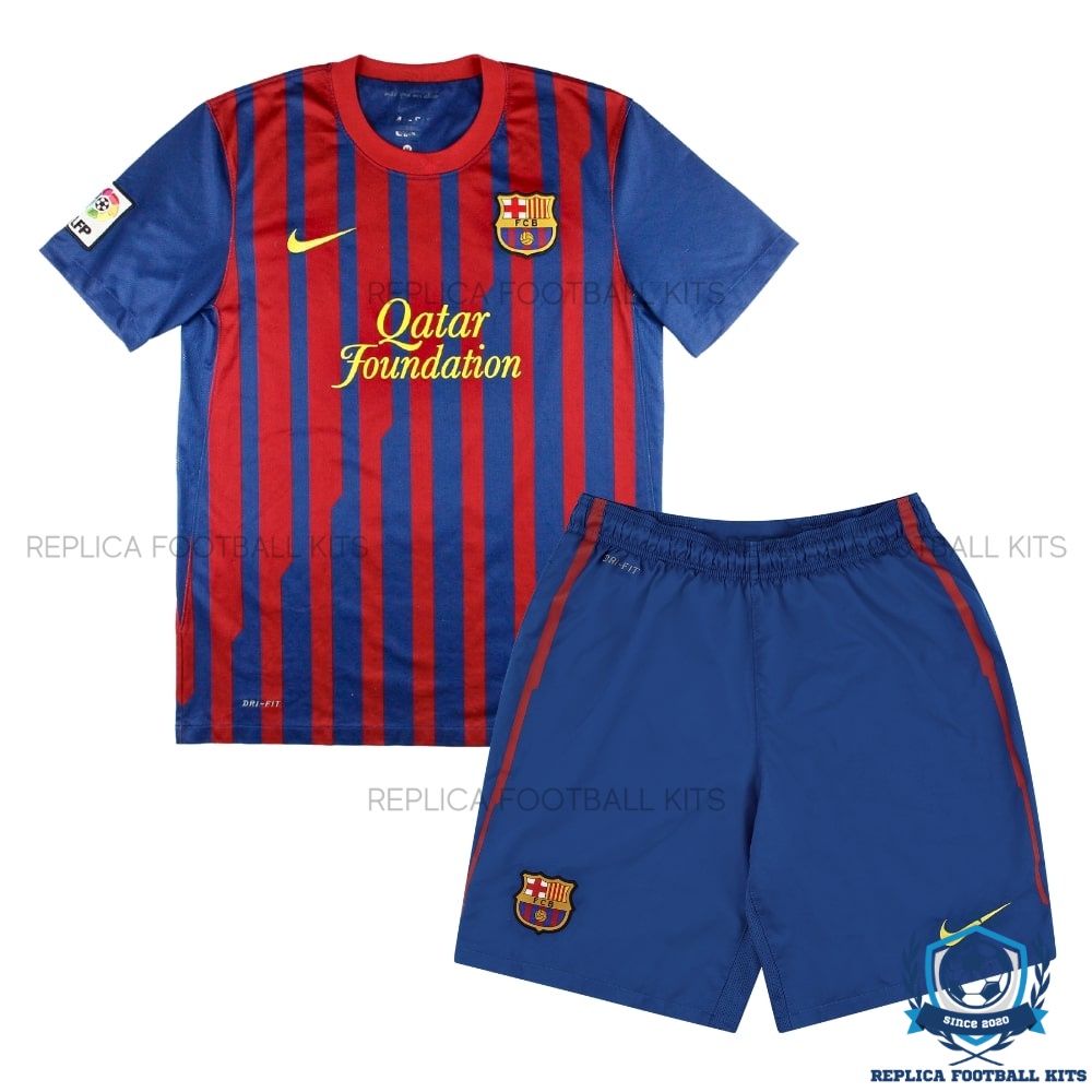 Barcelona Home Kids Replica Kit 2011/12