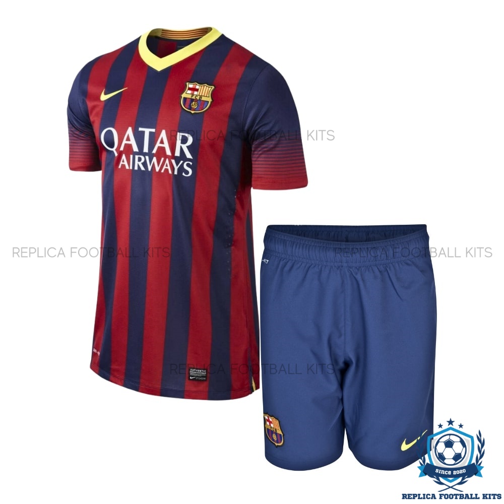 Barcelona Home Kids Replica Kit 2013/14