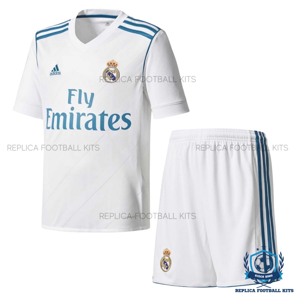 Real Madrid Home Kids Replica Kit 17/18