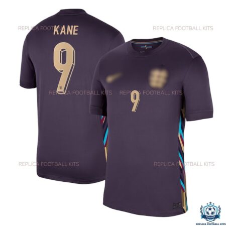England Away Men Replica Shirt 2024 KANE 9 - Overview