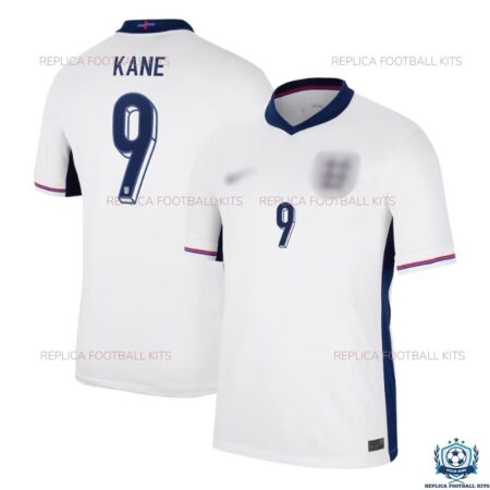 England Home Men Replica Shirt 2024 KANE 9 - Overview