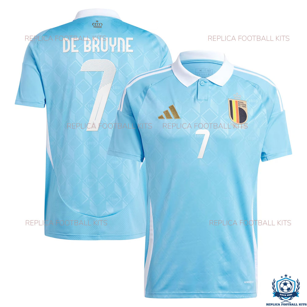 Belgium Away Men Replica Shirt DE BRUYNE 7