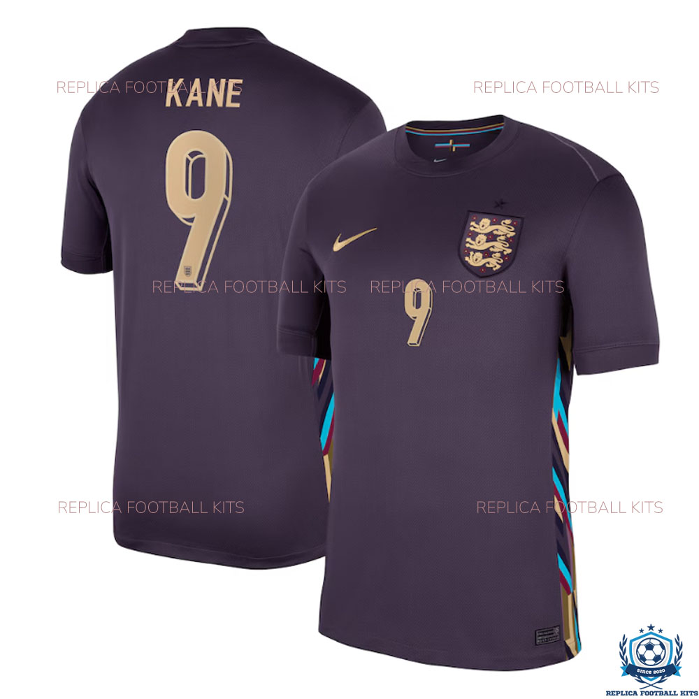 England Away Men Replica Shirt 2024 KANE 9