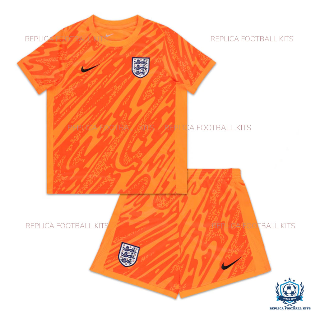 England Goalkeeper Kid Replica Kits 24/25