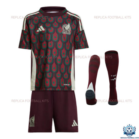 Mexico Home Kid Replica Football Kit 2024