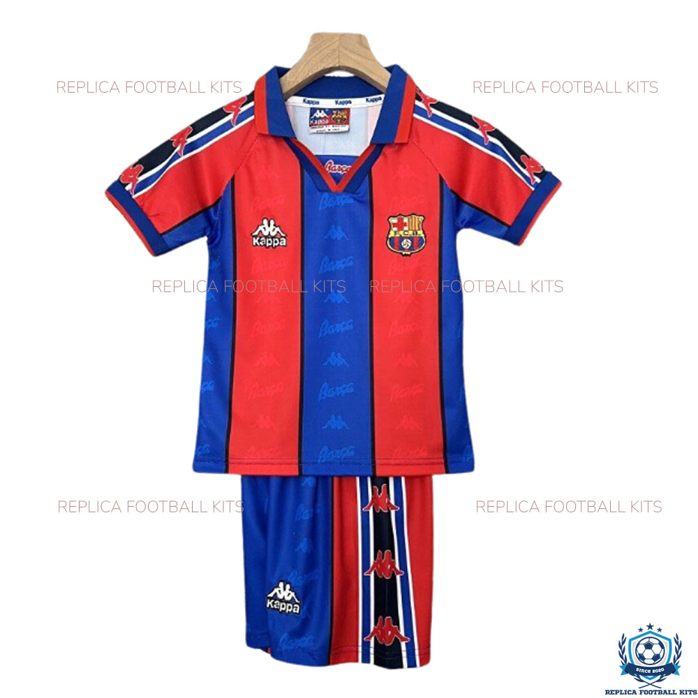 Barcelona Home Kids Replica Kit 1995/97