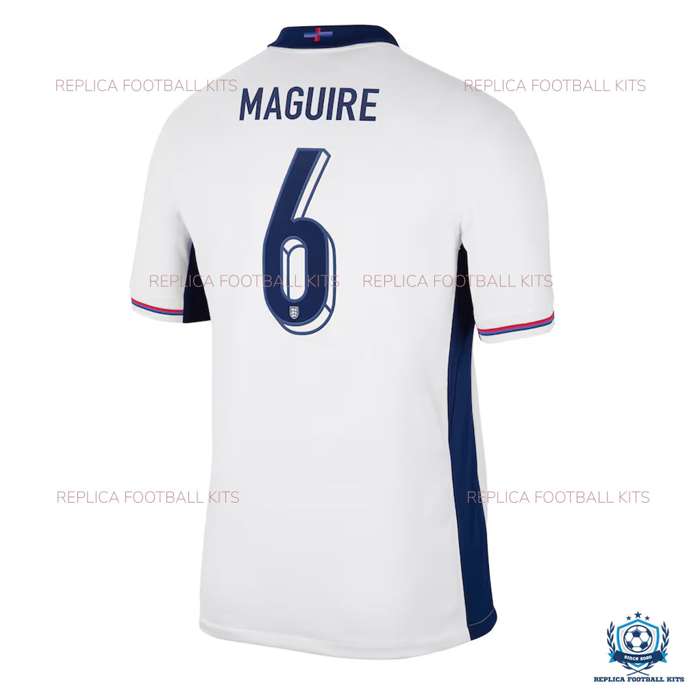 England Home Men Replica Shirt 2024 MAGUIRE 6