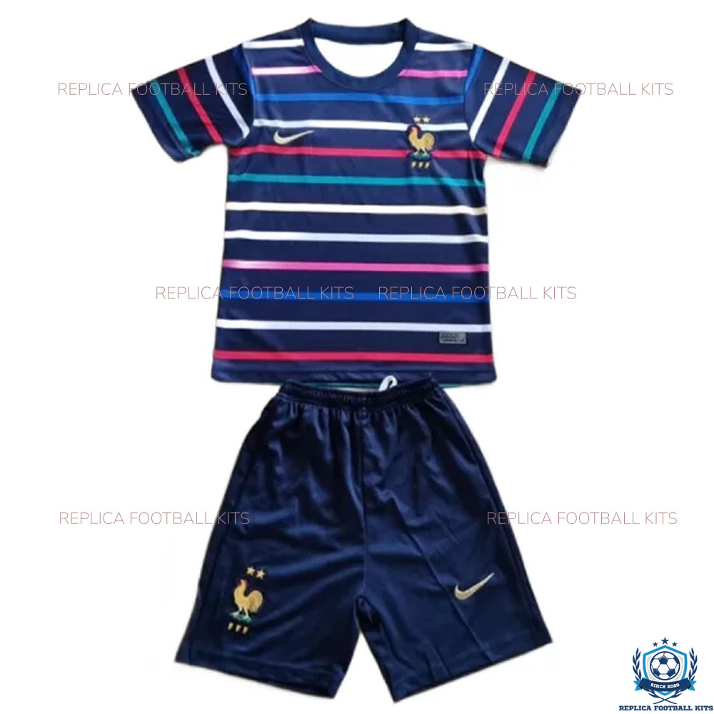 France Training Kid Replica Kits 2024