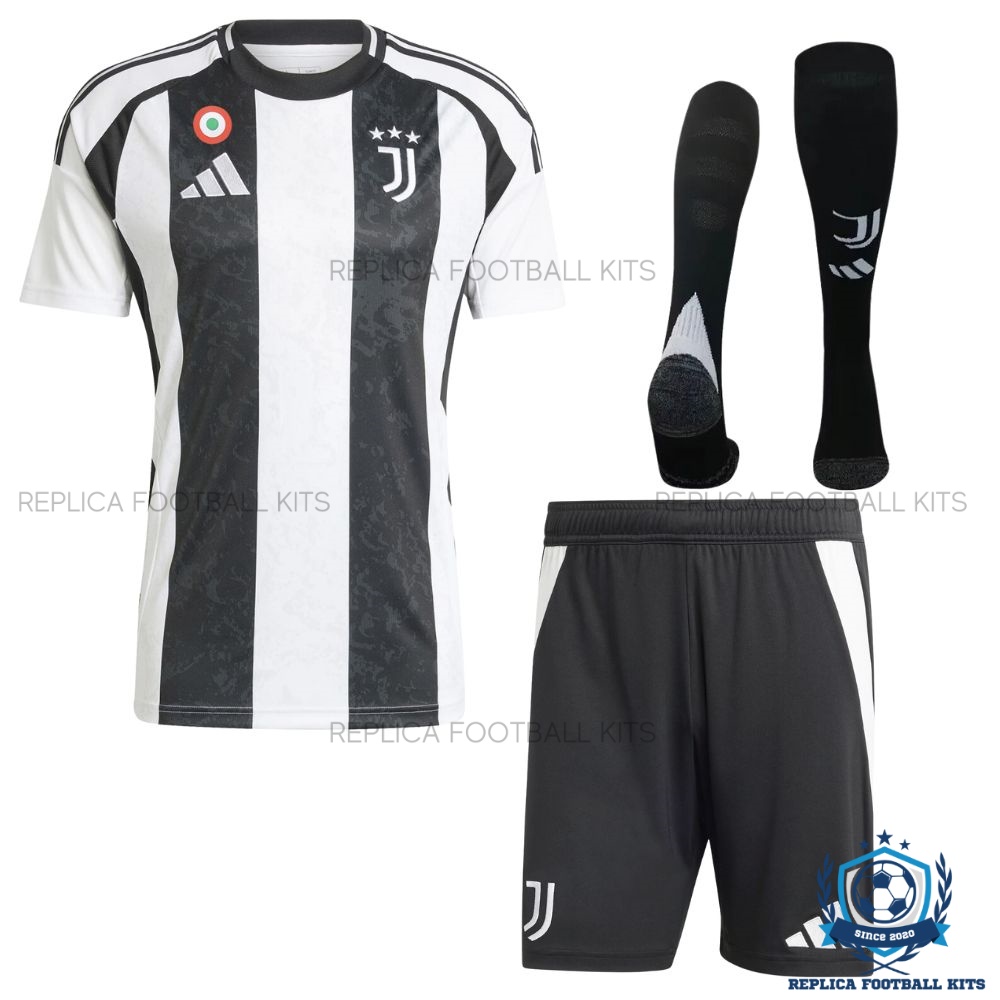 Juventus Home Kids Replica Kit 2024/25