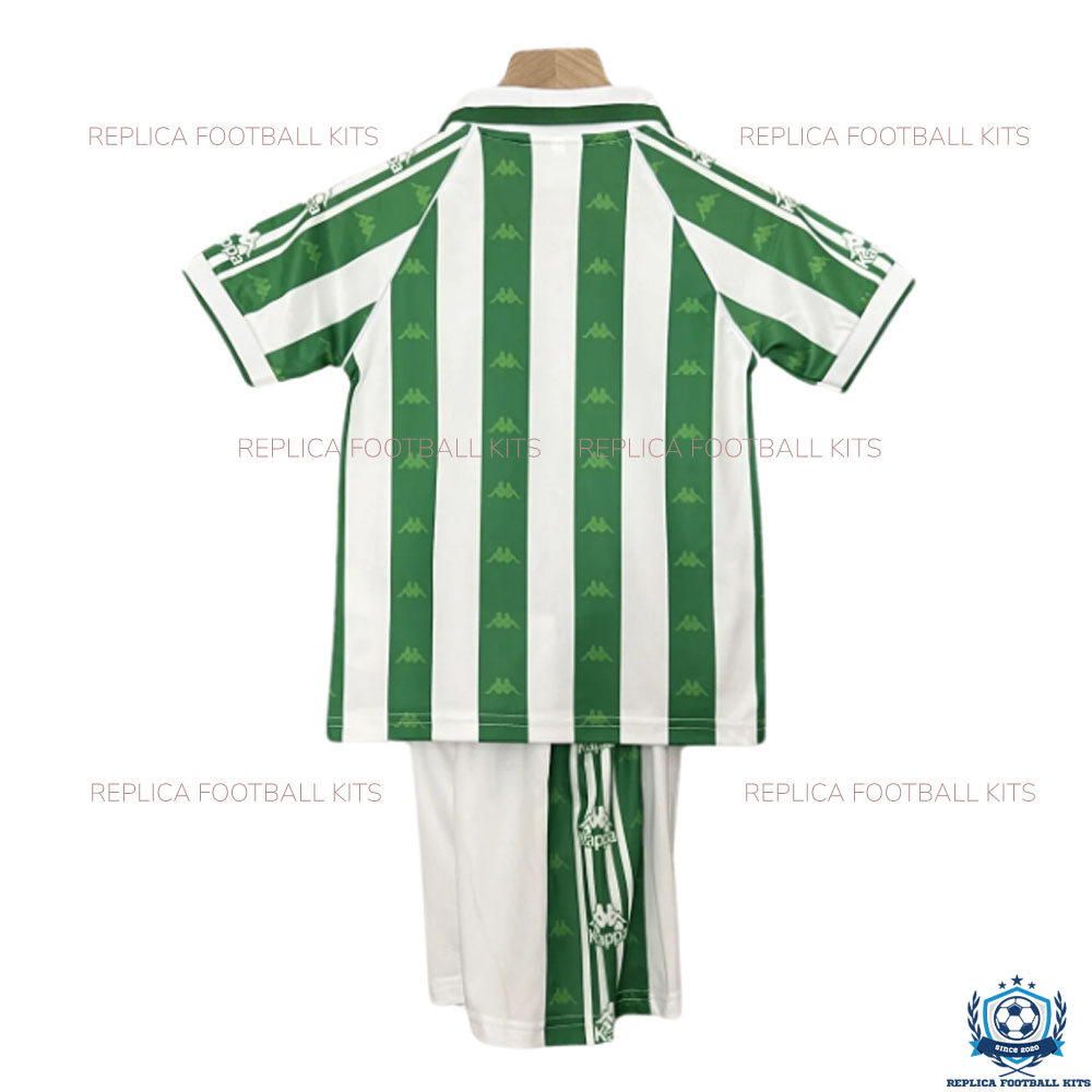 Retro Real Betis Home Kids Replica Kit 1995/97