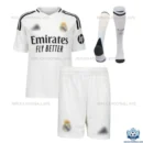 Real Madrid Home Kids Replica Football Kit 2024/25 - Front View
