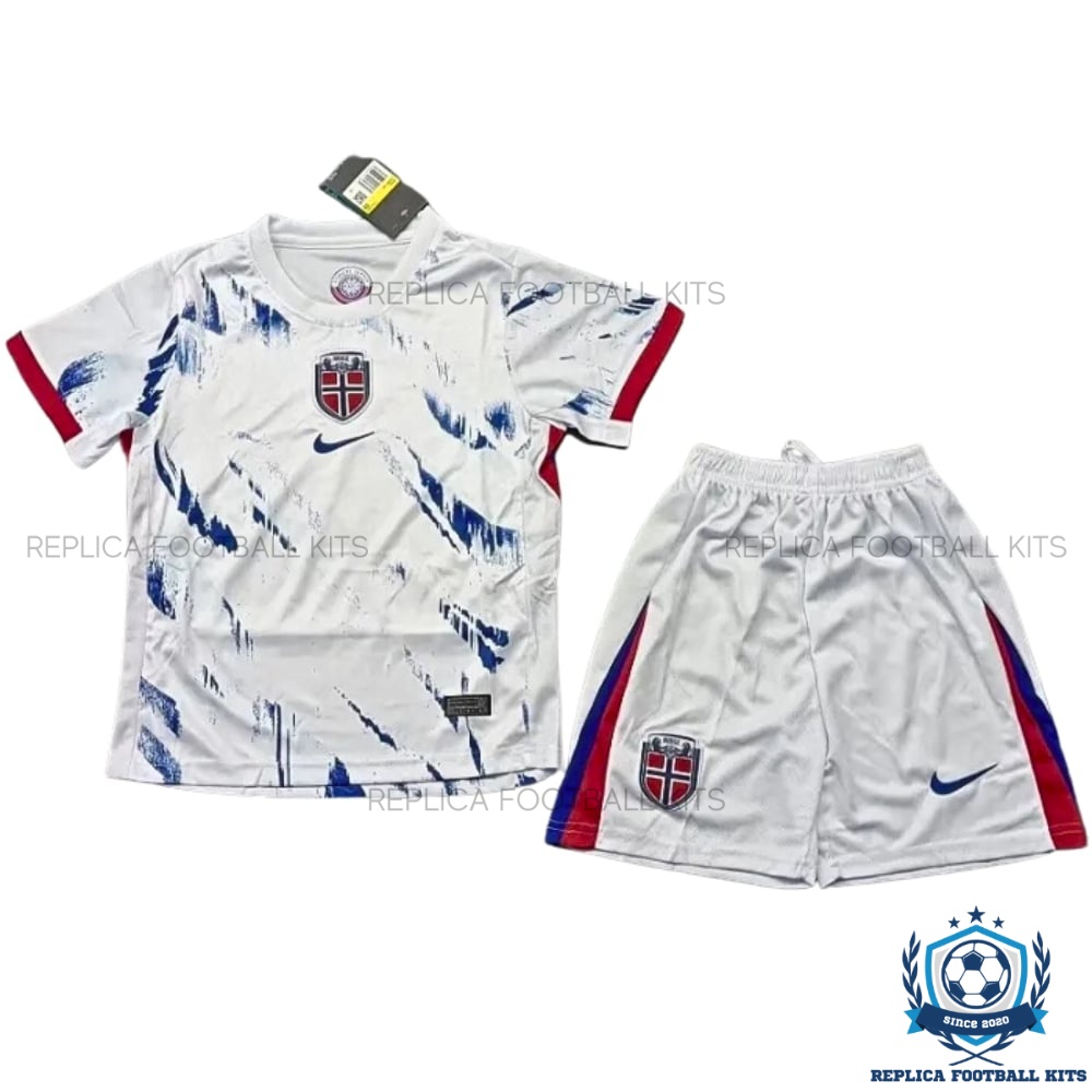 Norway Away Kid Replica Kits 2024