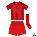 Bayern Munich Red GK Kid Kit 2024-25 With Socks - frontview