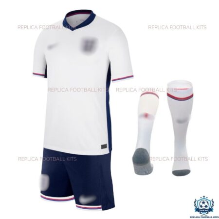 England Home Adult Replica Kit 2024 - Front View