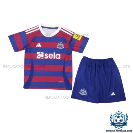 Newcastle Away Kid Replica Football Kit 24/25