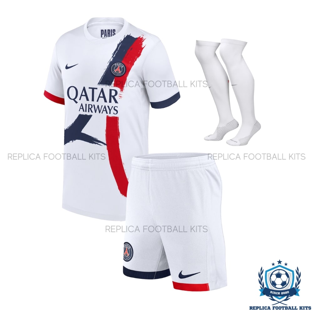 RFK PSG Away Kids Replica Football Kit 2024-25