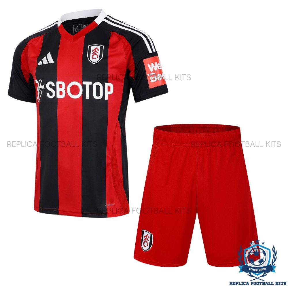 Fulham United Away Kid Replica Kit 24/25