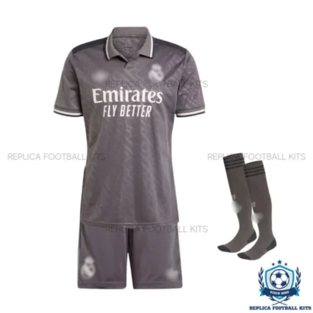 Real Madrid Third Replica Football Kit 2024/25 - Front View