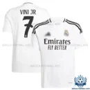 Real Madrid VINI JR. 7 Home Men Replica Football Shirt 2024/25