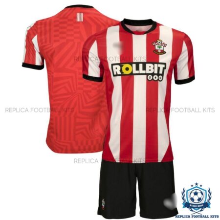 Southampton Home Kid Replica Football Kit 2024/25 - Main Front View