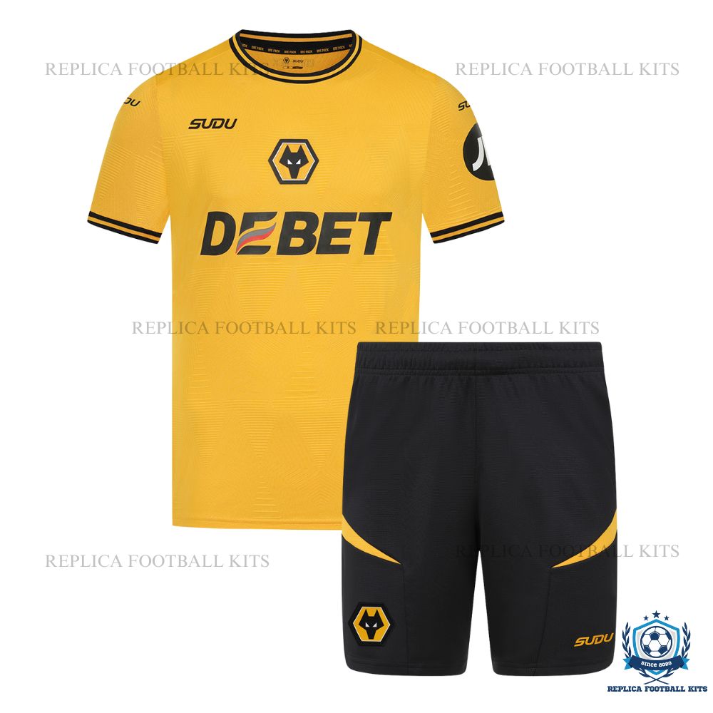 Wolves Home Kid Replica Kit 24/25