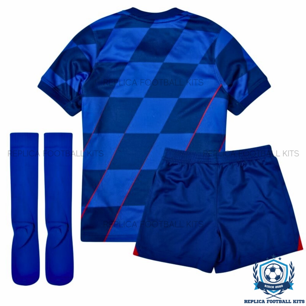 Croatia Away Kid Replica Football Kits 24/25