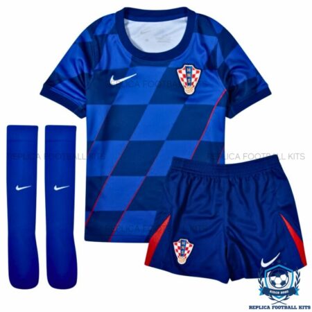 Croatia Away Kid Replica Football Kits 24/25