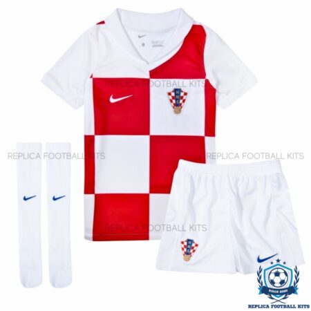 Croatia Home Kid Replica Football Kits 24/25