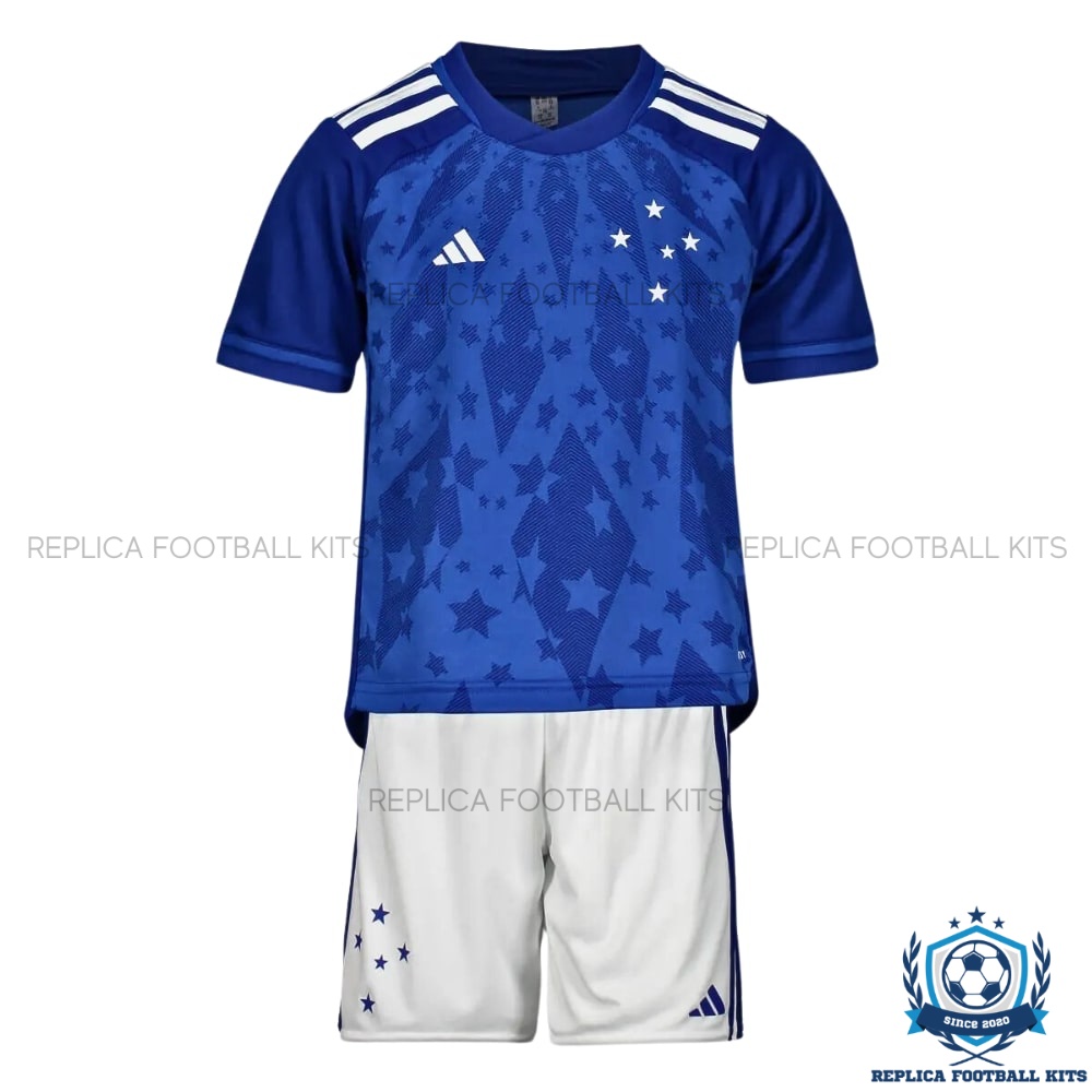 Cruzeiro Home Kid Replica Kits 24/25