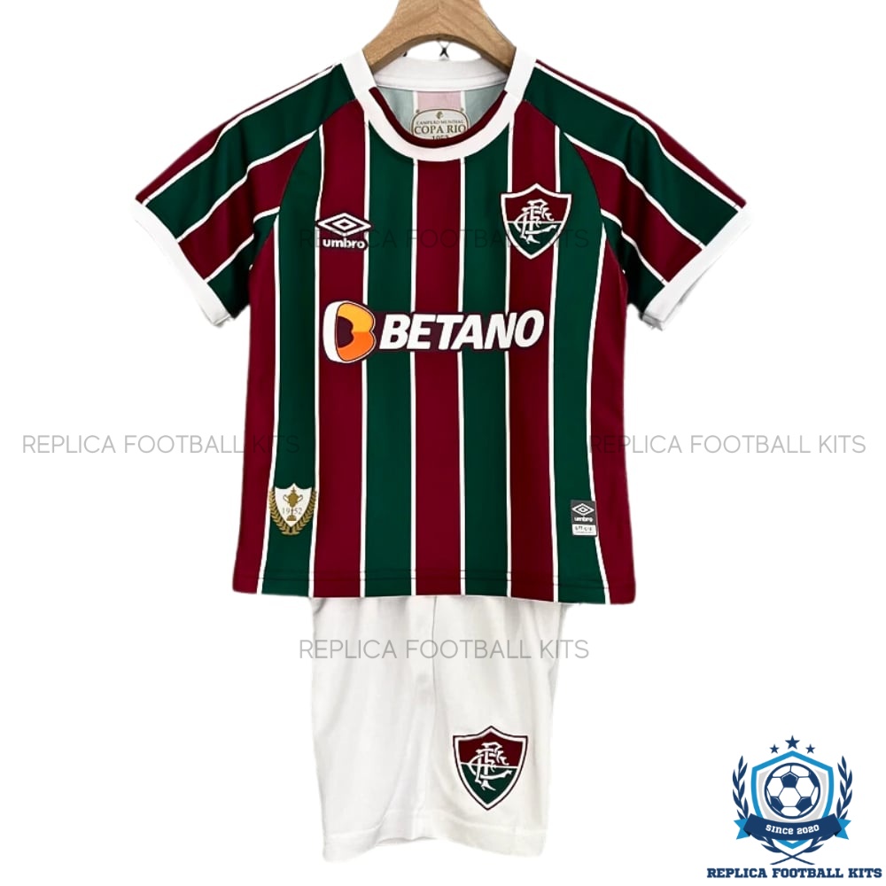 Fluminense Home Kids Replica Football Kits 24/25