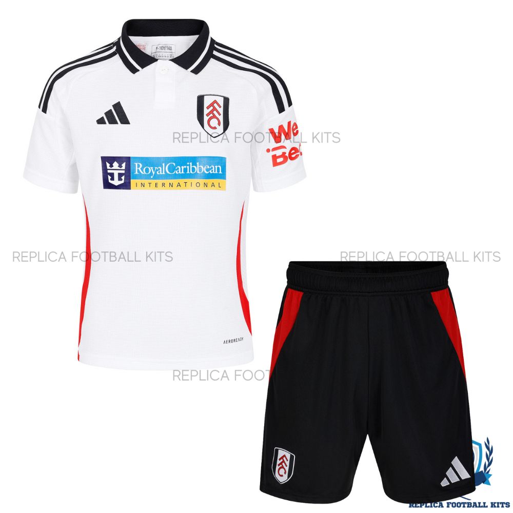 Fulham United Home Kid Replica Kit 24/25