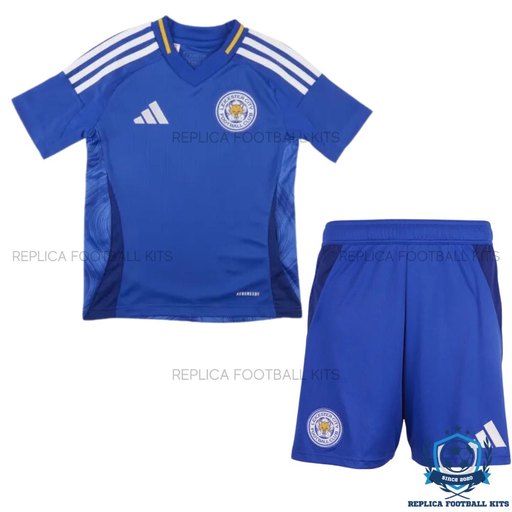 Leicester City Home Kid Replica Kit 24/25