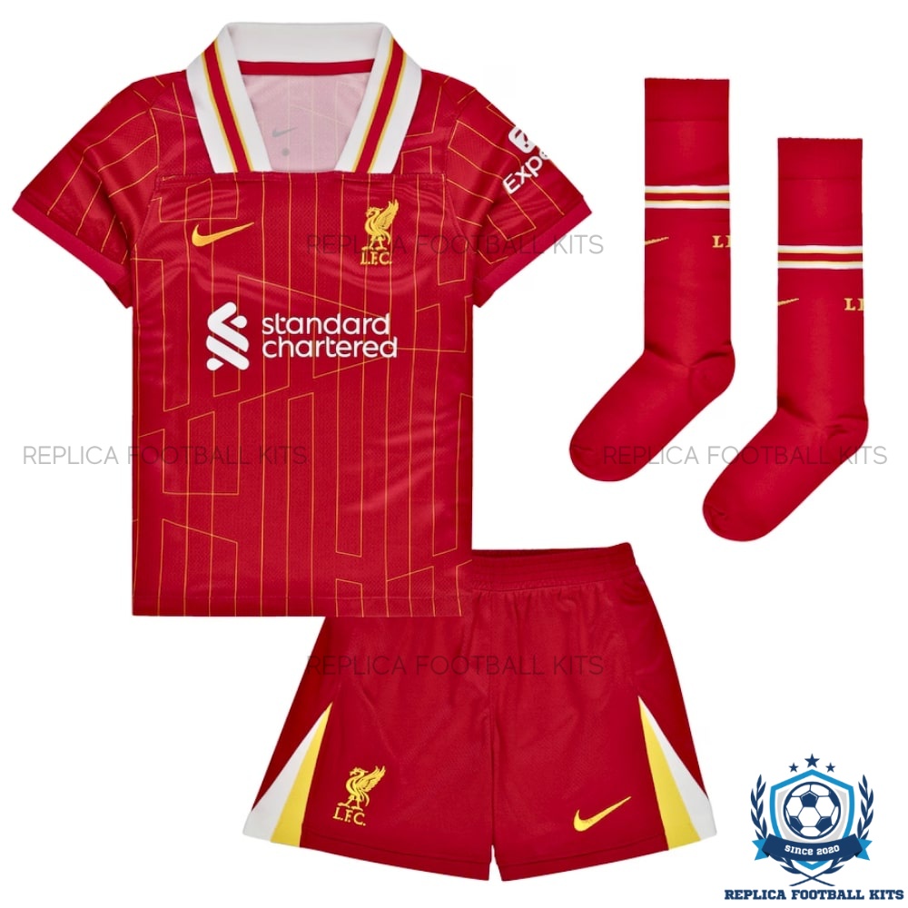 Liverpool Home Kid Replica Kit 24/25