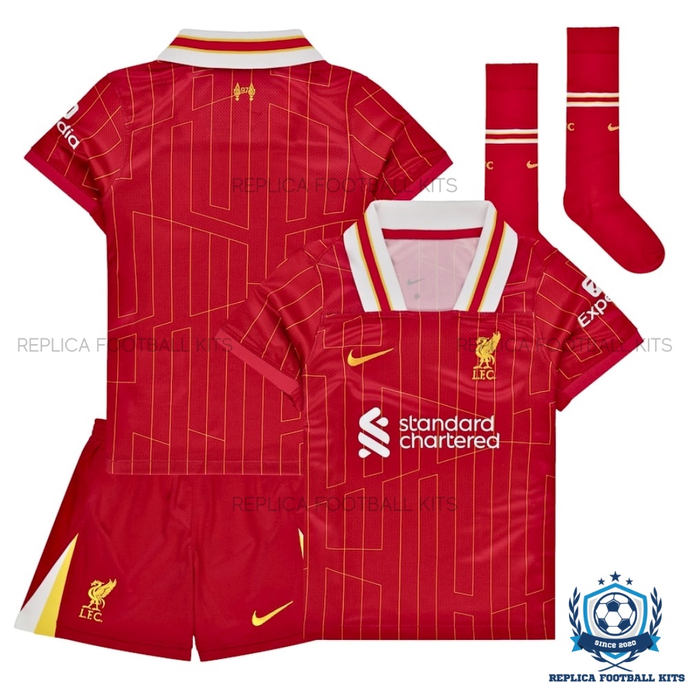 Liverpool Home Kid Replica Kit 24/25